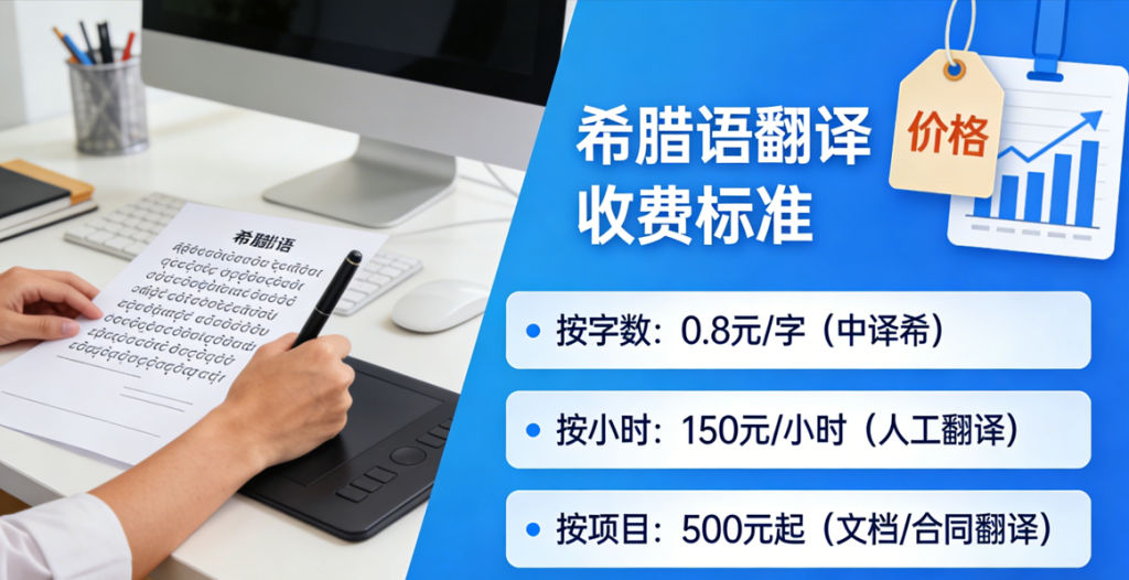 希腊语翻译怎么收费？希腊语翻译报价