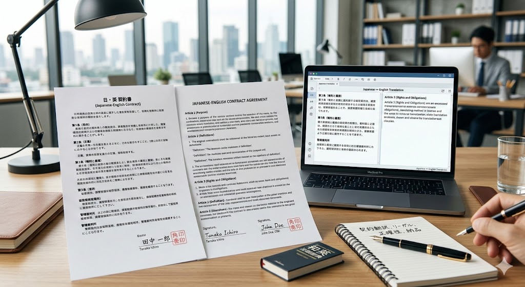 日语合同翻译怎么收费？