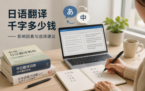 日语翻译千字多少钱？日语翻译公司收费标准及报价参考