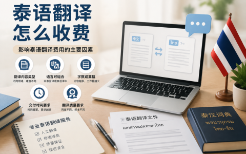 泰语翻译怎么收费？泰语笔译、口译价格